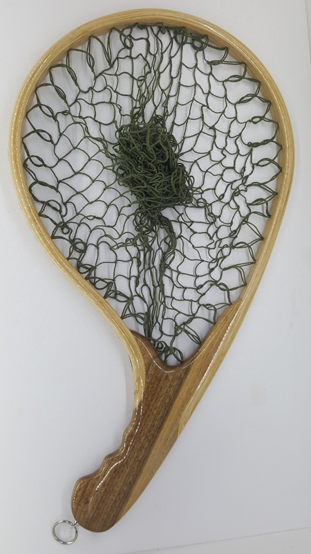 Wooden Fishing Fly Net - Wooden Fly Box